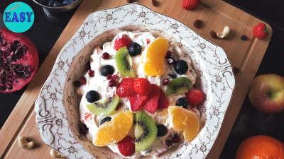 The result of the efforts that was put in to create this easy and lovely fruit cream