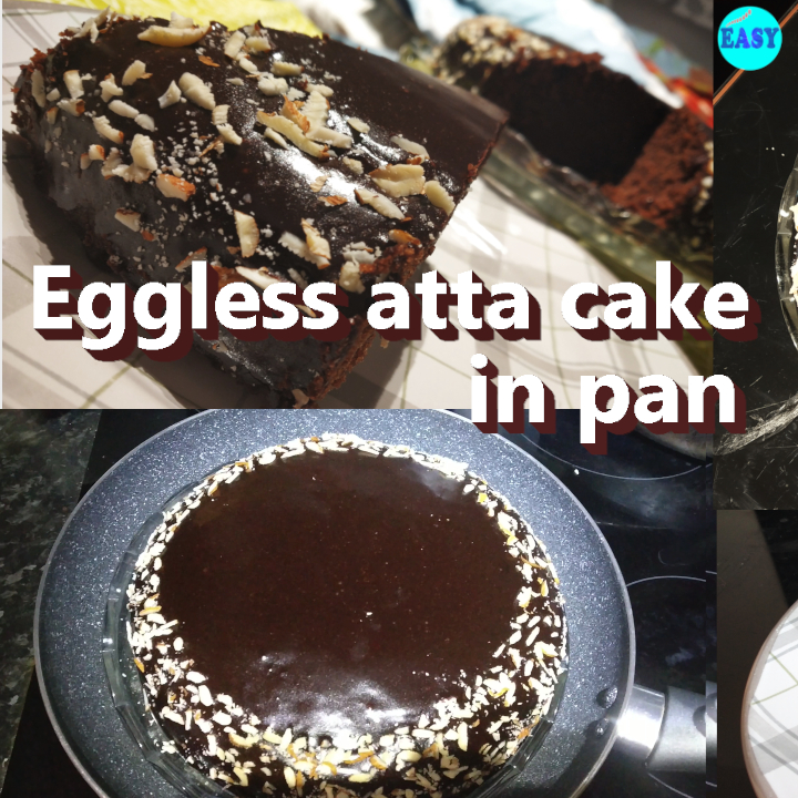 Best ever eggless atta chocolate cake - Bake with Shivesh