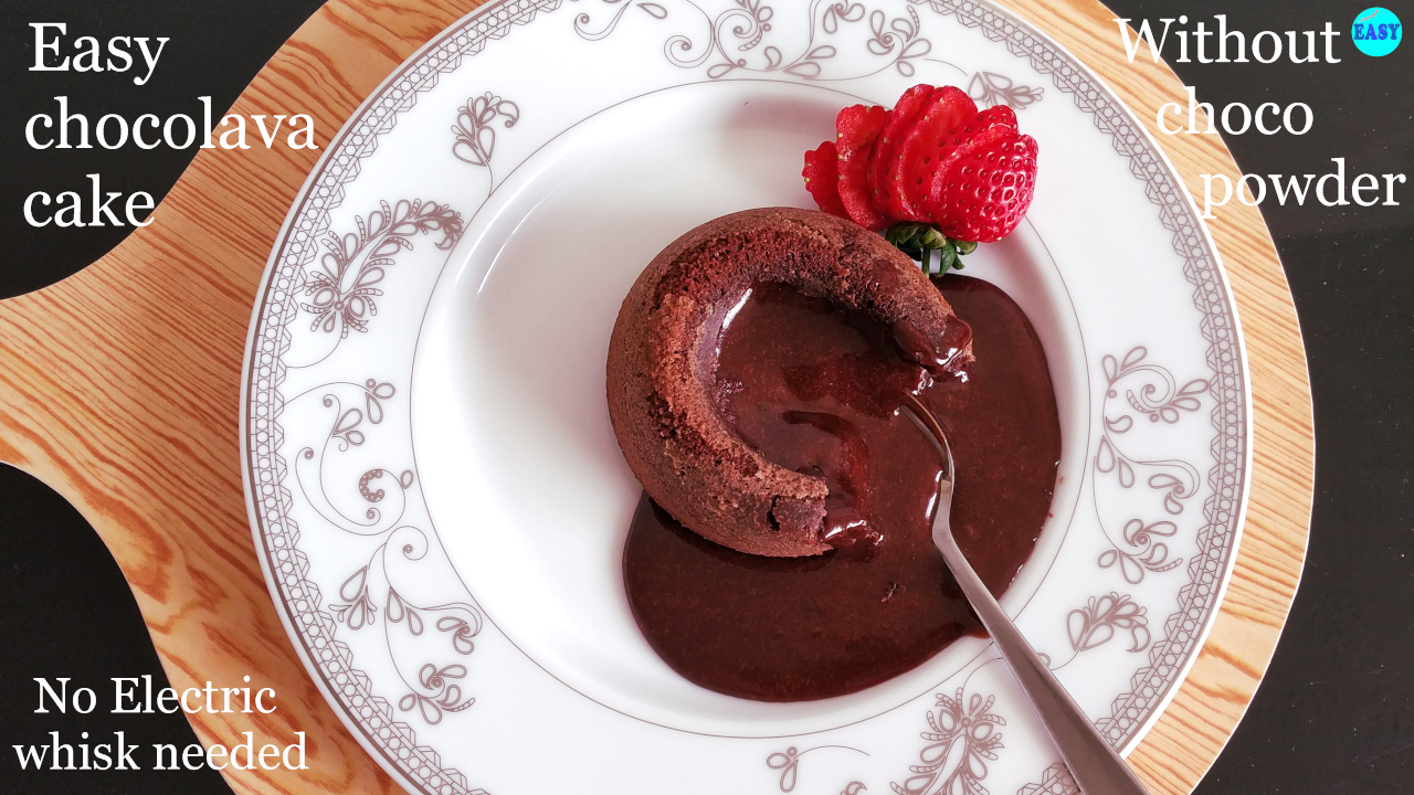 Easy Chocolate lava Cake