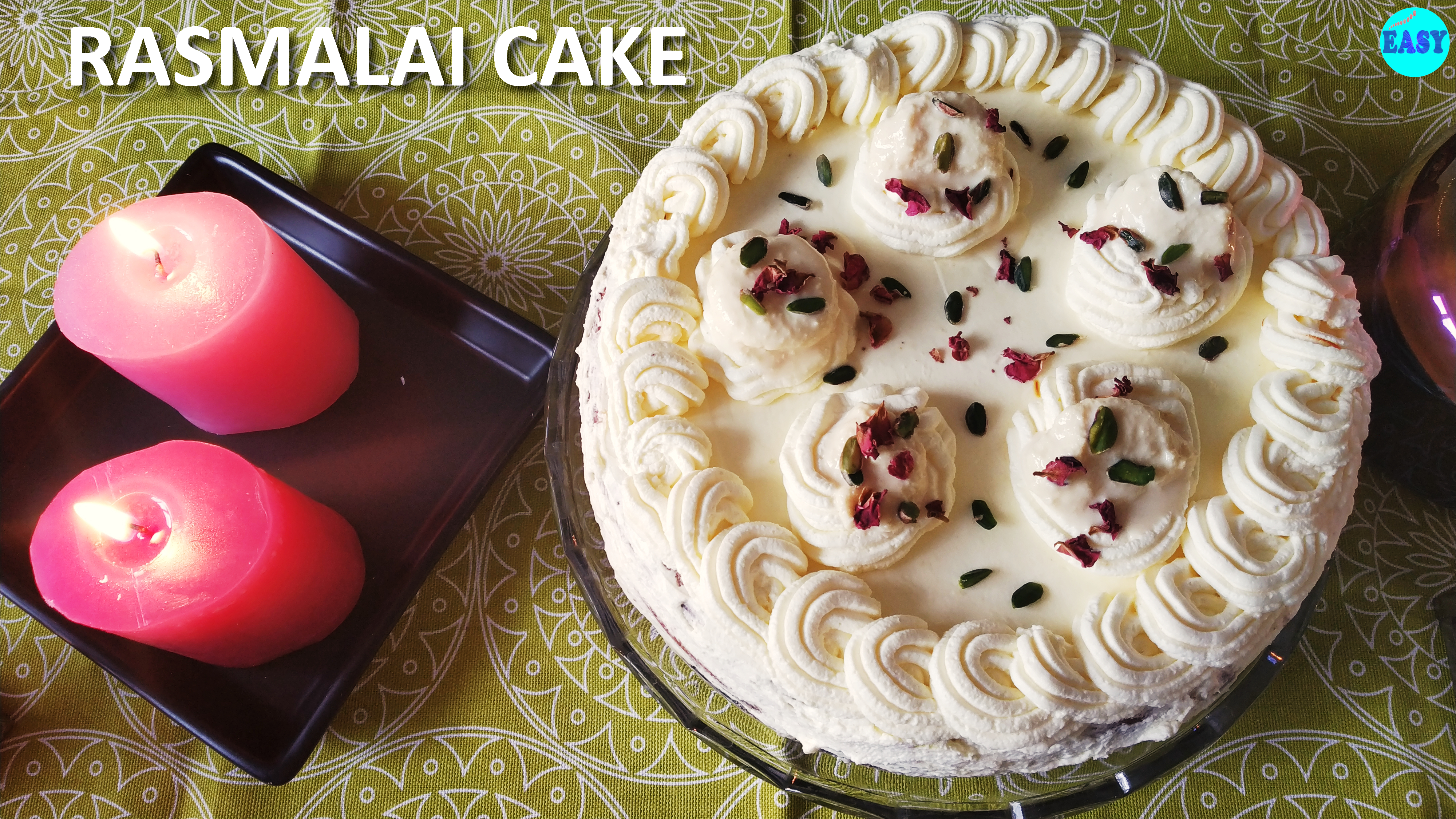 Anniversary Rasmalai Cake | Yummy cake