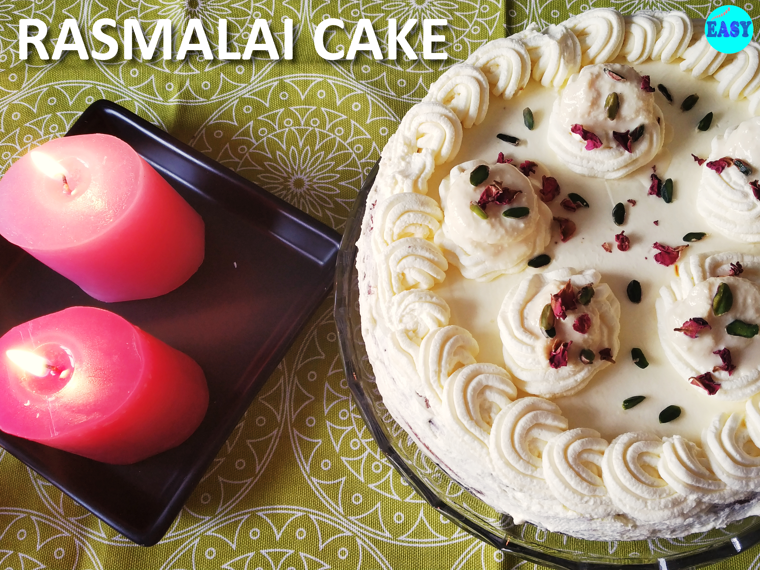 Flavorful Rasmalai Cake