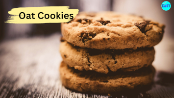 Oat Cookies Recipe | Oatmeal Cookies