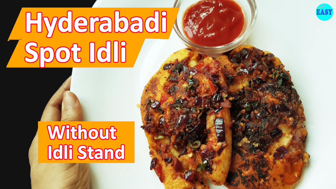 Spot Idli Recipe Hyderabad style | Spot Idli on Tawa