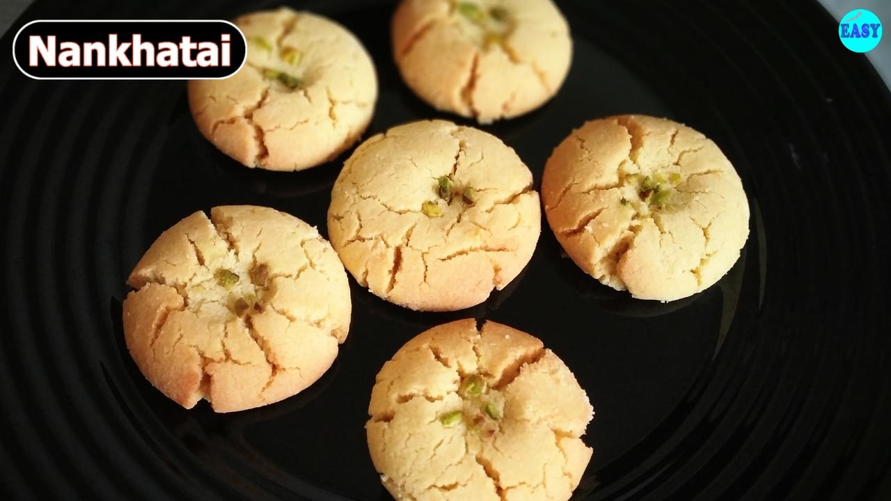 Nankhatai Recipe |Eggless Indian Shortbread Cookies