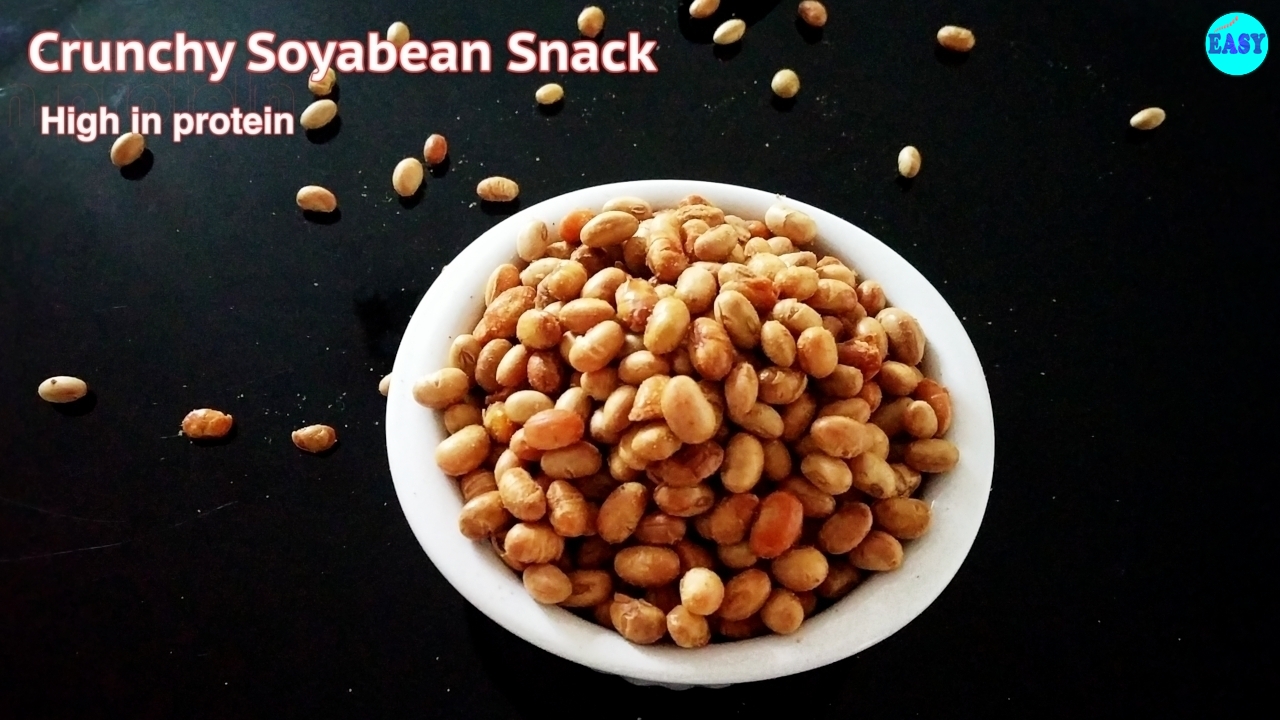 Crunchy Soybean Snack | Dry Roasted Soybean