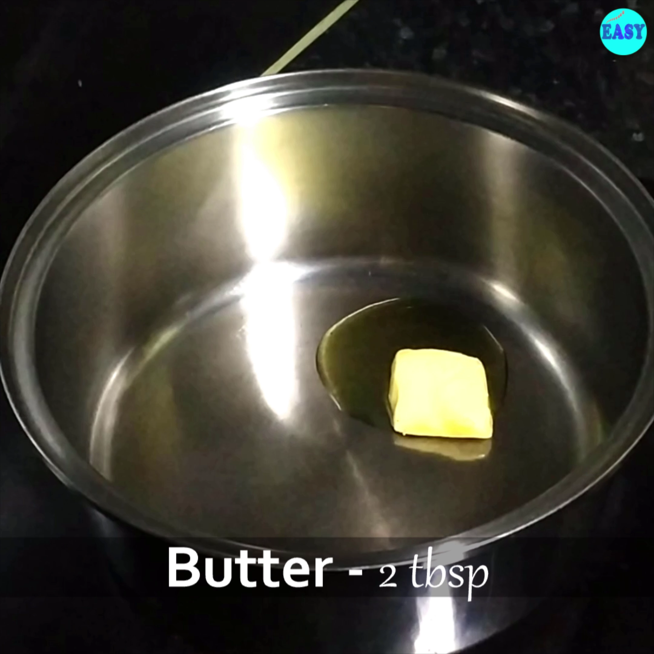 Step 1 - Heat the pan and add oil and butter to it. 
