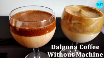 Dalgona coffee without machine | cafe style coffee at home | easy home made coffee