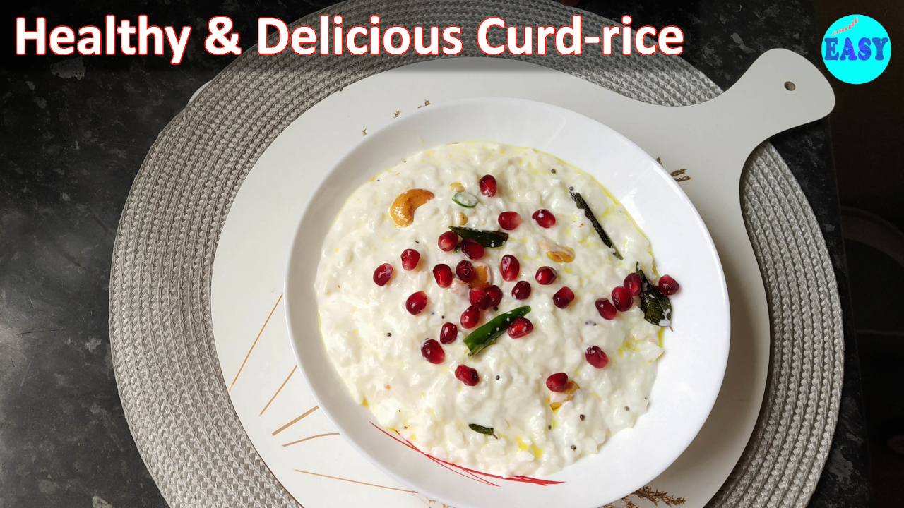 Curd Rice Recipe | South Indian Curd Rice