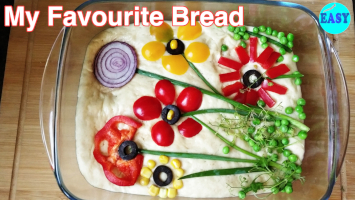 Focaccia Bread Recipe | Easy Way To Make Focaccia Bread