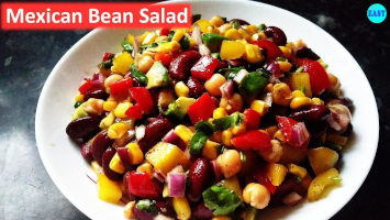 Mexican Bean Salad | Protein Rich Salad Recipe